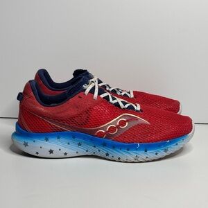 Saucony Kinvara 14 Liberty Red White Blue S20823-76 Men’s Size 12